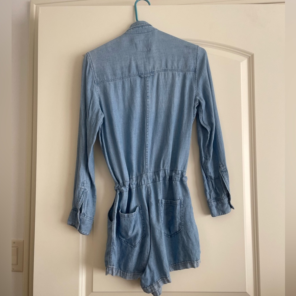 Rails Bryant Romper Chambray Xs - image 4